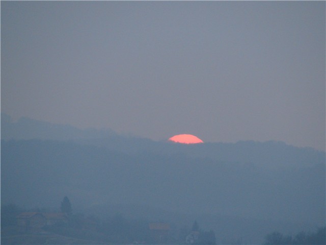 sunce na zalasku